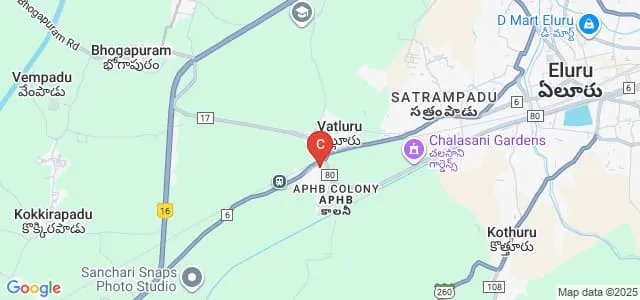 Sir C Ramalinga Reddy Polytechnic, West Godavari Map