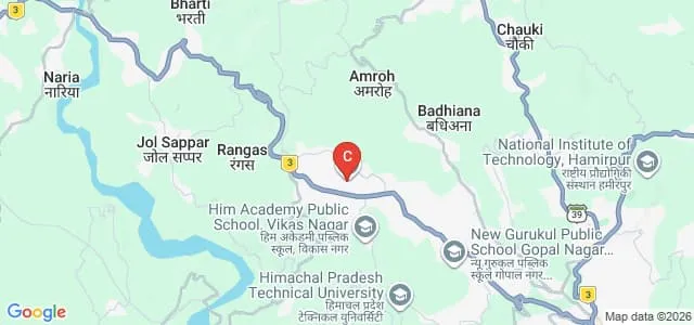 Nalanda College of Education, Hamirpur Map