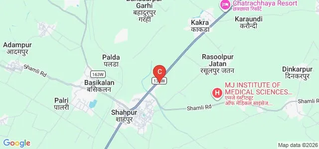 Shanti Devi Jain Degree College, Muzaffarnagar Map