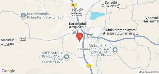 Dr RV Arts and Science College, Coimbatore Map