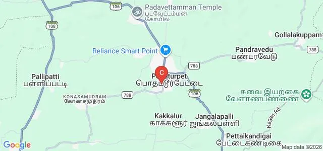 ESSM College of Education, Thiruvallur Map