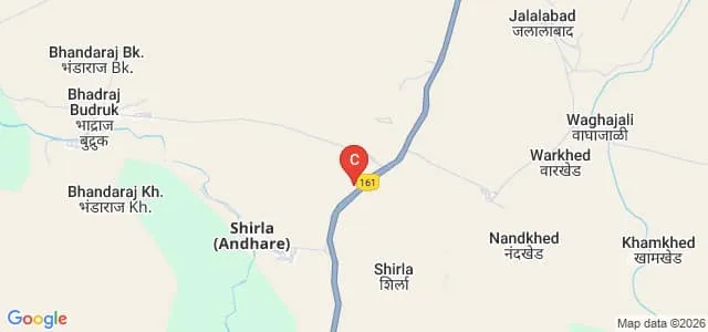Smt Sumitrabai Andhare College of Agriculture, Shirla Map