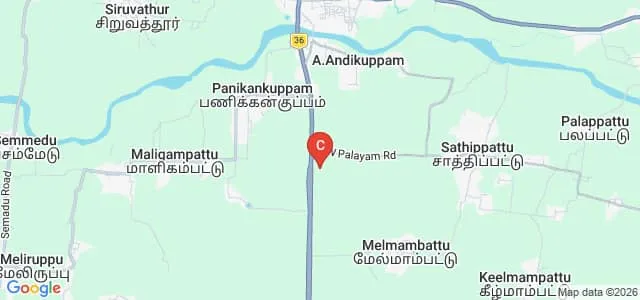 University College of Engineering, Panruti Map