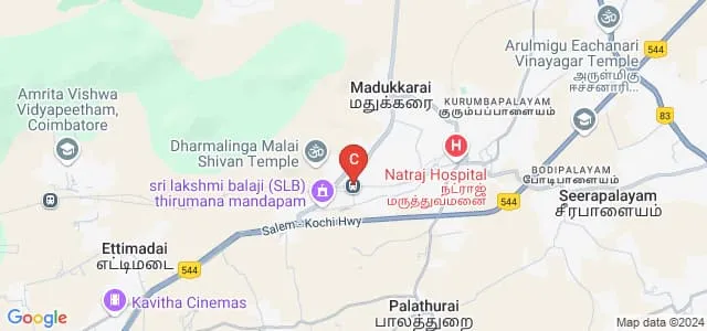 Nightingale Institute of Technology, Coimbatore Map