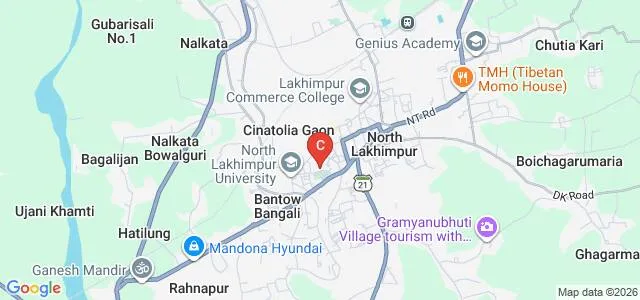 Lakhimpur Girls College, Lakhimpur Map