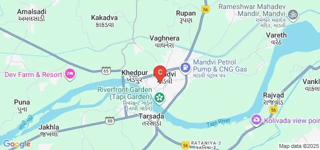 The Mandvi Education Society Institute of Business Management and Computer Studies, Surat Map