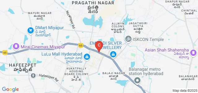 MNR Elementary Teacher Education College, Kukatpally Map