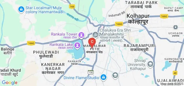 The New College, Kolhapur Map