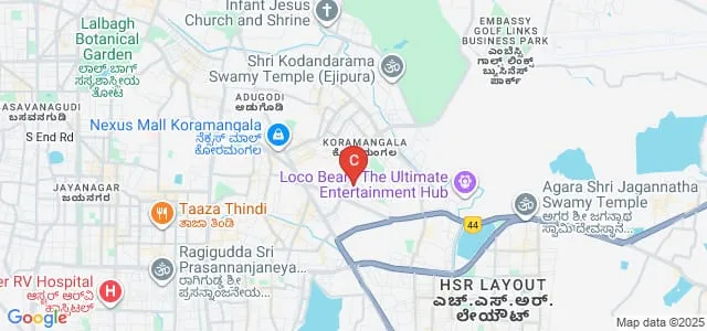 Vemana Institute of Physiotherapy, Bengaluru Map