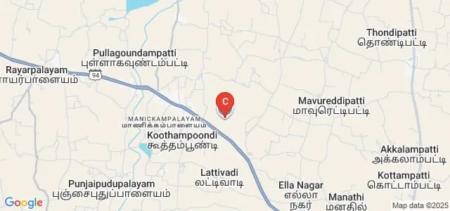 Bharath Polytechnic College, Namakkal Map