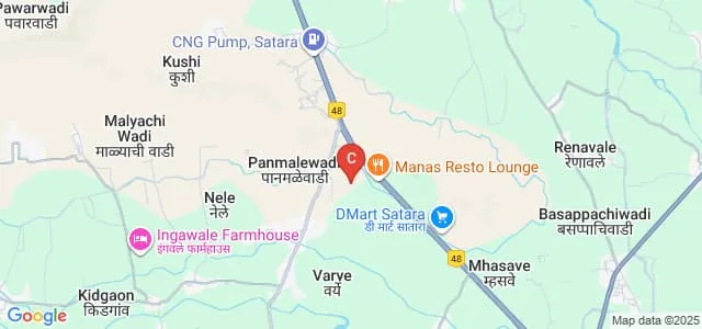 Yashavantrao Chavan Institute of Science, Satara Map