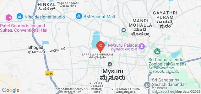 JSS College for Women, Kollegala Map