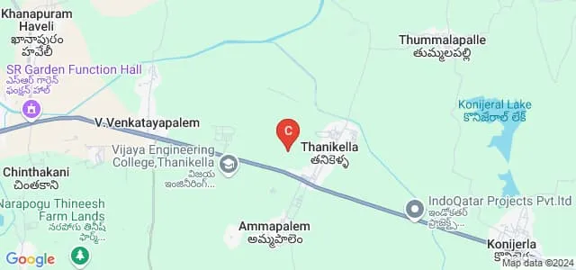 Laqshya College of Management, Tanikella Map