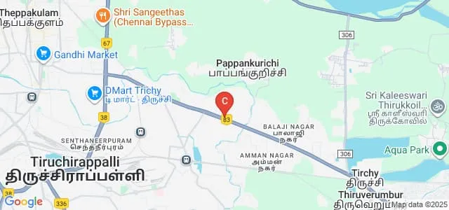 Urumu Dhanalakshmi College, Tiruchirappalli Map