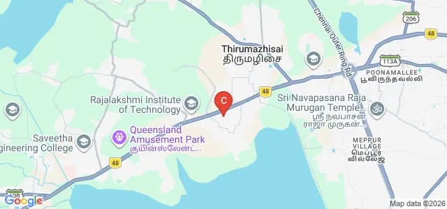Sree Sastha Pharmacy College, Thiruvallur Map