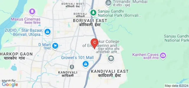 Thakur Shyamnarayan Engineering College, Mumbai Map