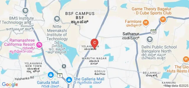 MVM College of Arts Science and Management, Bangalore Map
