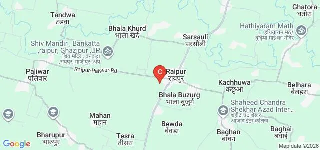 Vishwanath Institute of Pharmacy, Ghazipur Map