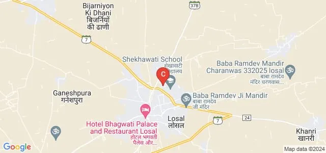 Sumitra Memorial Teacher Training College, Sikar Map