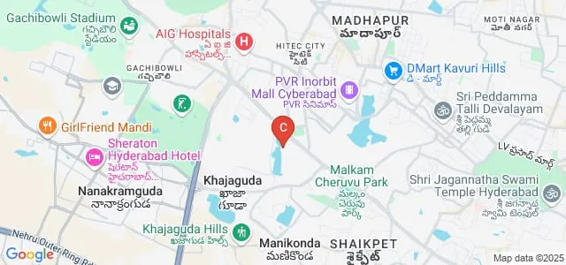 Roda Mistry College of Social Work and Research Centre, Hyderabad Map