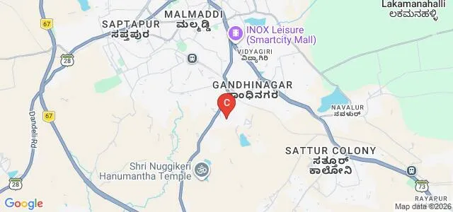 Soniya Education Trust's College of Education, Dharwad Map