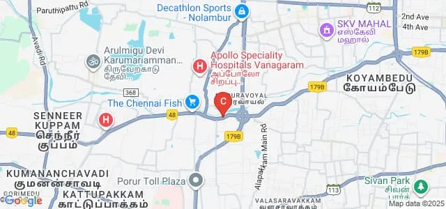 Saveetha College of Architecture and Design, Chennai Map