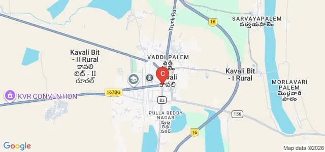 Siddhartha College of Education, Nellore Map