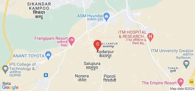 Ansh College of Management, Gwalior Map