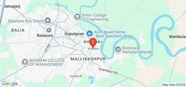 Dr Harekrushna Mahatab College, Kupari Map