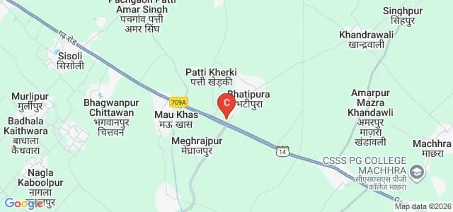 Umalok College of Nursing, Meerut Map