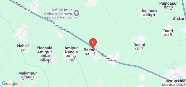East West Educational Institute, Hapur Map