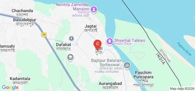 Aurangabad B Ed College, Murshidabad Map
