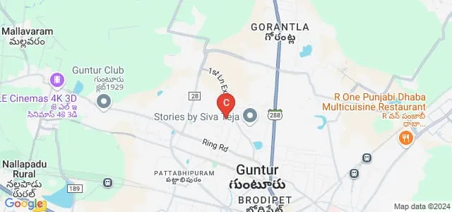 Christu Jayanthi Jubilee College, Guntur Map