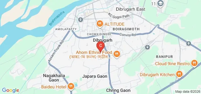 Chandrakanta Hazarika B Ed College, Dibrugarh Map