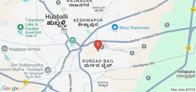 Tippu Shaheed Institute of Technology, Hubli Map