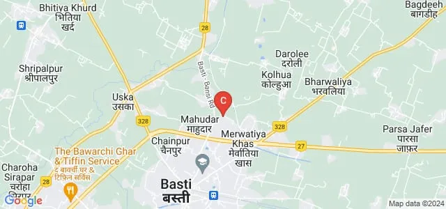 Rajkiya Engineering College, Basti Map