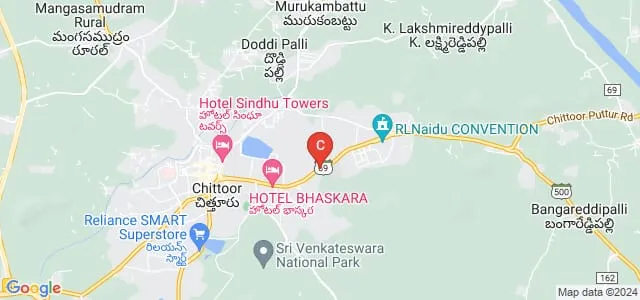Vijayam Institute of Technology, Chittoor Map