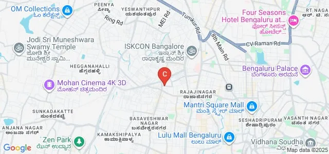Sri Ramakrishna College of Nursing, Bangalore Map