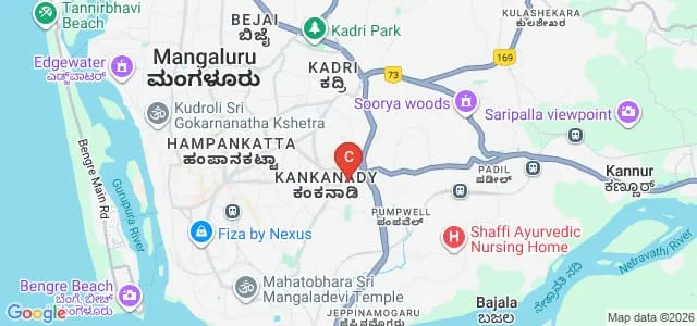 Father Muller College of Nursing, Mangalore Map