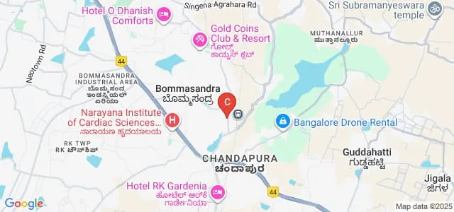 Bangalore College of Nursing, Bengaluru Map