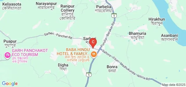 Raghunathpur Government Polytechnic, Purulia Map