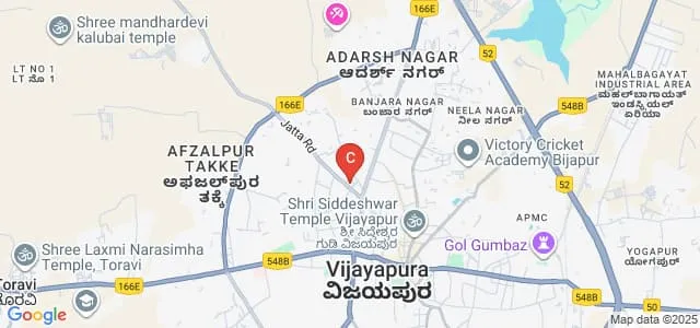 Chetana Education Society's BCA College, Vijayapura Map
