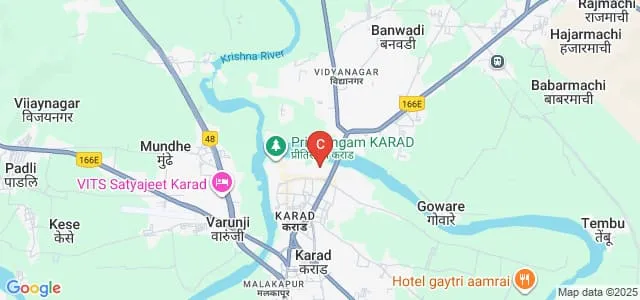 Smt Premalatai Chavan Polytechnic, Karad Map