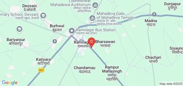 Ram Nagar PG College, Barabanki Map