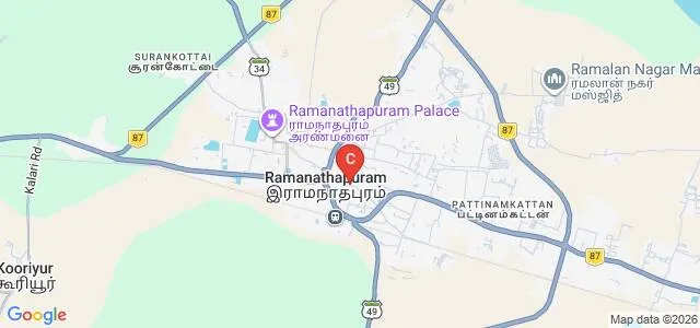 Government Medical College, Ramanathapuram Map