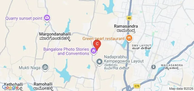 Padmashree Institute of Clinical Research, Bangalore Map