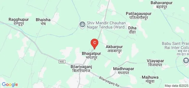 Muneshwar Devnandan Yadav Mahila Mahavidyalaya, Azamgarh Map