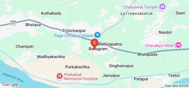 Swarnalata School of Nursing Studies, Bahugram Map