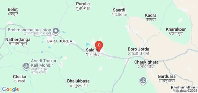 Saldiha College, Bankura Map