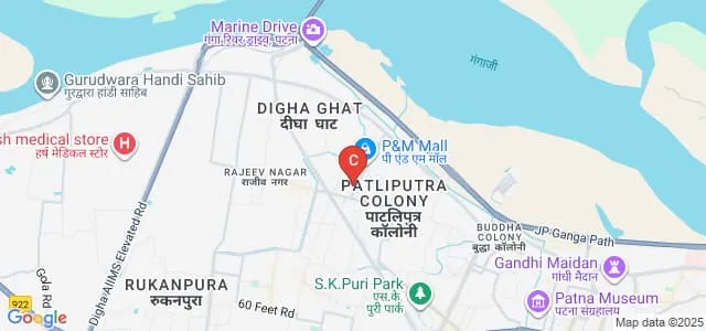 Tool Room and Training Center, Patna Map